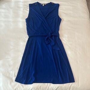 Banana Republic Factory Royal Blue Mini Dress